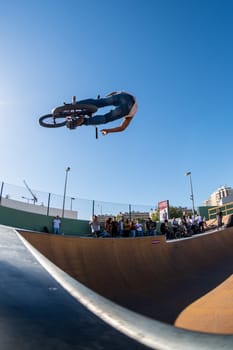 BRAGA, PORTUGAL - OCTOBER 7, 2018: Ieggo Henrique during the Bowl Session Event.