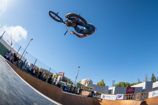 BRAGA, PORTUGAL - OCTOBER 7, 2018: Ieggo Henrique during the Bowl Session Event.
