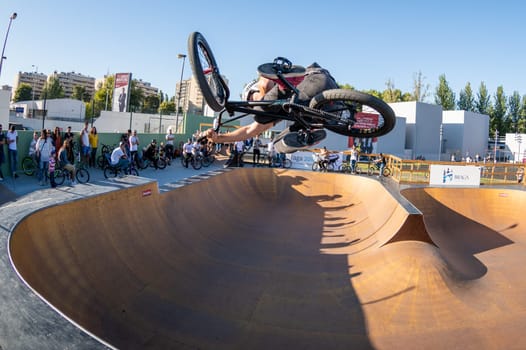 BRAGA, PORTUGAL - OCTOBER 7, 2018: Tom Valderrama during the Bowl Session Event.