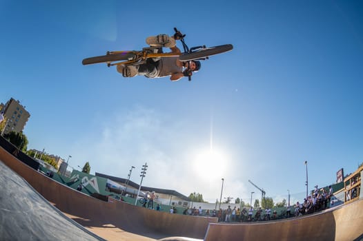 BRAGA, PORTUGAL - OCTOBER 7, 2018: Jean Silva during the Bowl Session Event.