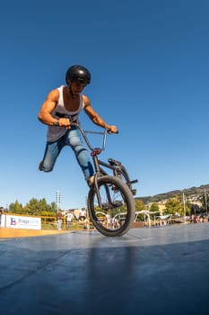 BRAGA, PORTUGAL - OCTOBER 7, 2018: Ieggo Henrique during the Bowl Session Event.