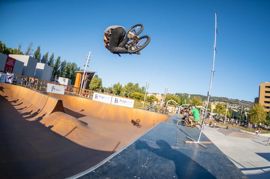 BRAGA, PORTUGAL - OCTOBER 7, 2018: Jean Silva during the Bowl Session Event.
