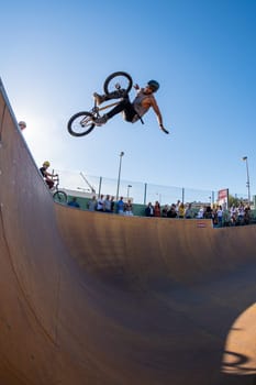 BRAGA, PORTUGAL - OCTOBER 7, 2018: Jean Silva during the Bowl Session Event.