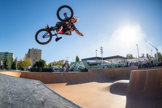 BRAGA, PORTUGAL - OCTOBER 7, 2018: Tom Valderrama during the Bowl Session Event.