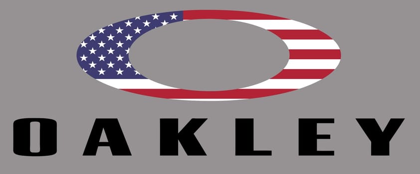 oakley fashion eyewear brand logo sports illustration united states of America