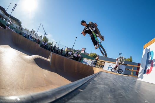 BRAGA, PORTUGAL - OCTOBER 7, 2018: Wilmer Real during the Bowl Session Event.