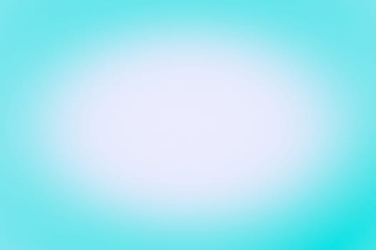 Blurred background of blue color. Enlightenment in the center. No texture.