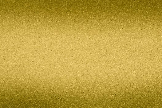 Granite background of yellow color with small dots. Darkening.