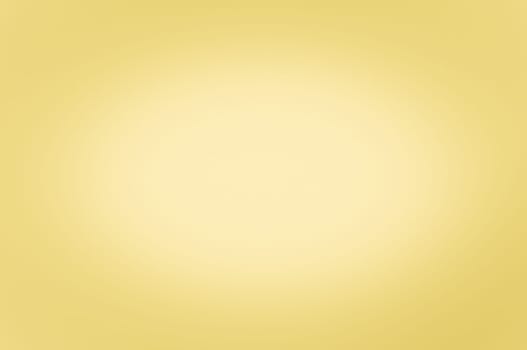 Blurred background of yellow color. Enlightenment in the center. No texture.