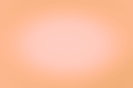 Blurred background of orange color. Enlightenment in the center. No texture.