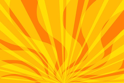 yellow fire pop art background retro vector illustration vintage kitsch
