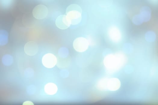 Abstract colorful vivid blur blue texture background with white and blue bokeh circles in soft color style. Template for your product display montage. Beautiful texture.