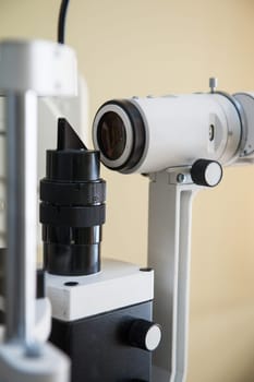 Modern medical equipment in the ophthalmology office