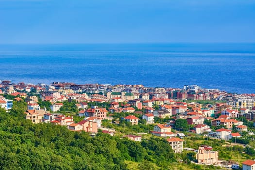 Small Bulgarian Town on the Shore of Black Sea