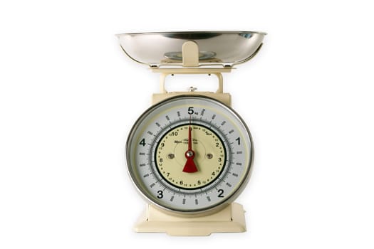 Kitchen Scale isolated on white background