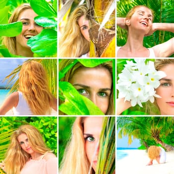 Maldives collage