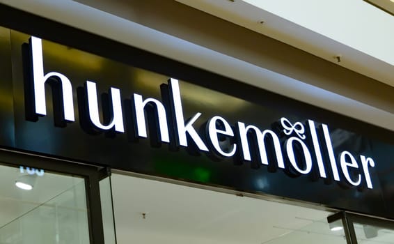 WETZLAR, Germany - August 29, 2017: Hunkemöller lingerie store. Hunkemöller is a clothing manufacturer from the Netherlands, specialising in underclothes and lingerie
