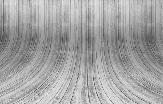 Wood background with verical and curved planks