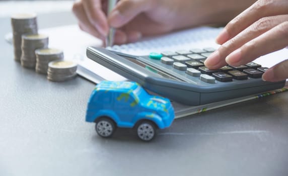 Car insurance and car services concept. Business concept. Car insurance and financial concept.