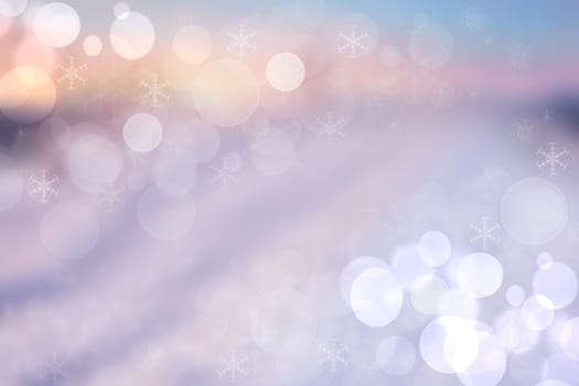 Purple bright abstract Bokeh. Template for your product display montage . Beautiful texture.