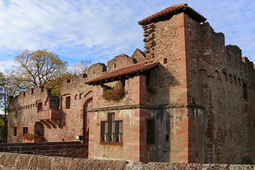 The Tiefburg in Handschuhsheim Heidelberg in November 2018