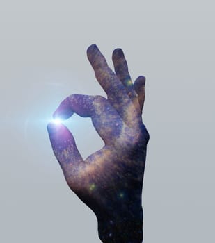 Bright Stars OK. Hand sign