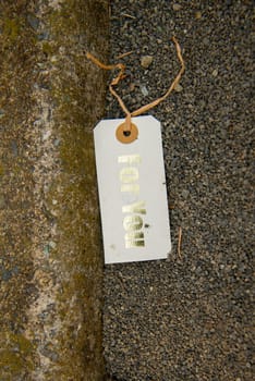 Tag FOR YOU on the street of Yokohama, Japan. Yokohama is a port city located in a little south of Tokyo.