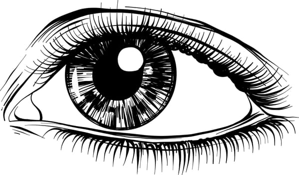 Beautiful Women Eyes with make up