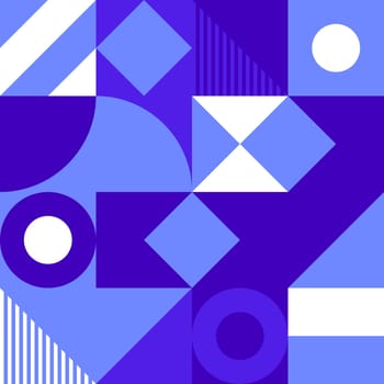 Simple geometric artwork with editable bold blocks. Scandinavian style. Universal abstract seamless pattern for wallpaper, web or prints cover, textile, ceramic tile etc.