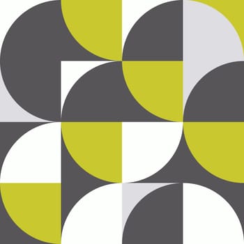 Simple geometric artwork with editable bold blocks. Scandinavian style. Universal abstract seamless pattern for wallpaper, web or prints cover, textile, ceramic tile etc.