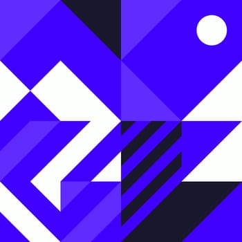 Simple geometric artwork with editable bold blocks. Scandinavian style. Universal abstract seamless pattern for wallpaper, web or prints cover, textile, ceramic tile etc.