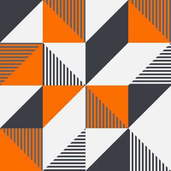Simple geometric artwork with editable bold blocks. Scandinavian style. Universal abstract seamless pattern for wallpaper, web or prints cover, textile, ceramic tile etc.