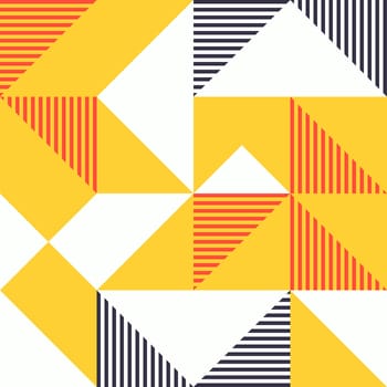 Simple geometric artwork with editable bold blocks. Scandinavian style. Universal abstract seamless pattern for wallpaper, web or prints cover, textile, ceramic tile etc.