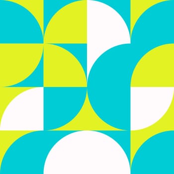 Simple geometric artwork with editable bold blocks. Scandinavian style. Universal abstract seamless pattern for wallpaper, web or prints cover, textile, ceramic tile etc.