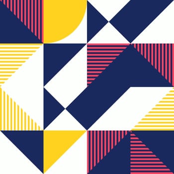 Simple geometric artwork with editable bold blocks. Scandinavian style. Universal abstract seamless pattern for wallpaper, web or prints cover, textile, ceramic tile etc.