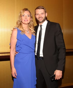 Jette Joop and Boyfriend  Alexander Kinzler at the University Gala Hamburg
