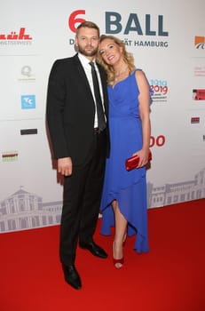 Jette Joop and Boyfriend  Alexander Kinzler at the University Gala Hamburg