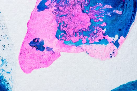 Abstract aquarelle hand drawn art on white background, Watercolor grunge texture backdrop