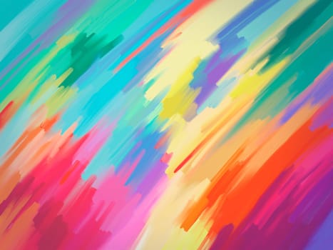 Digital Painting Abstract Textured Colorful Background