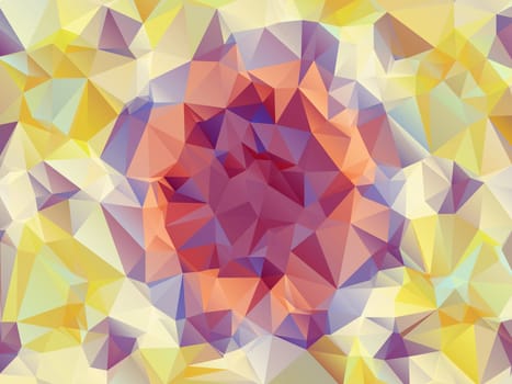 Abstract polygonal background,the effect of broken glass