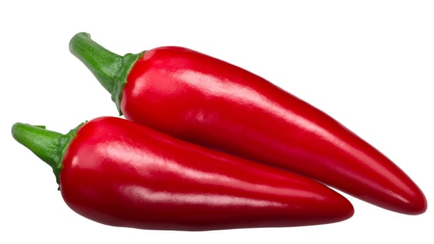 Hungarian Kalocsai V2 Paprika pepper, ripe whole pods