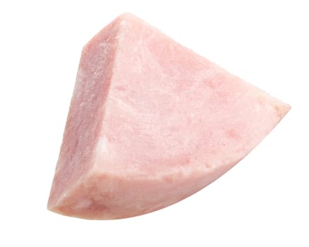 Sausage ham marbled slice, chunk or sector