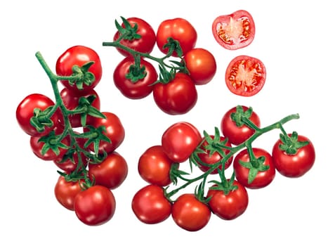 Regina tomatoes, clusters on the vine (TOV)