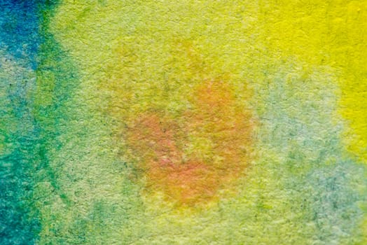 Abstract aquarelle hand drawn art on white background, Watercolor grunge texture backdrop