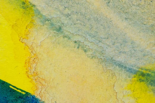 Abstract aquarelle hand drawn art on white background, Watercolor grunge texture backdrop