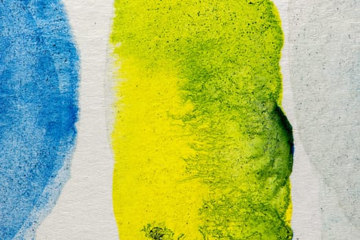 Abstract aquarelle hand drawn art on white background, Watercolor grunge texture backdrop