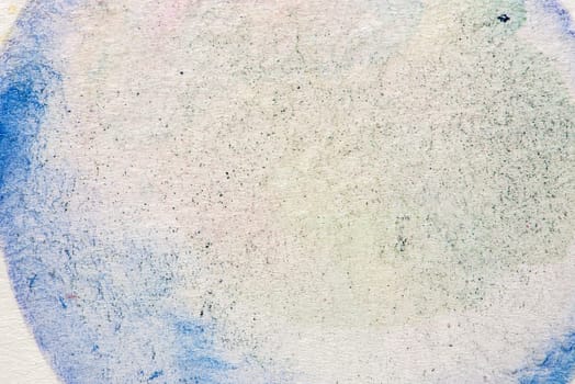 Abstract aquarelle hand drawn art on white background, Watercolor grunge texture backdrop