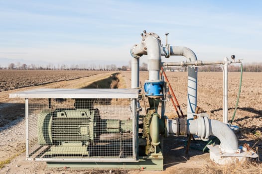 System for pumping irrigation water for agriculture