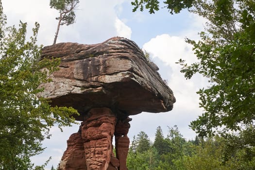 Devil's table in the Dahn Rockland