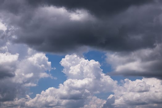 Clouds form into bad weather, rain will come